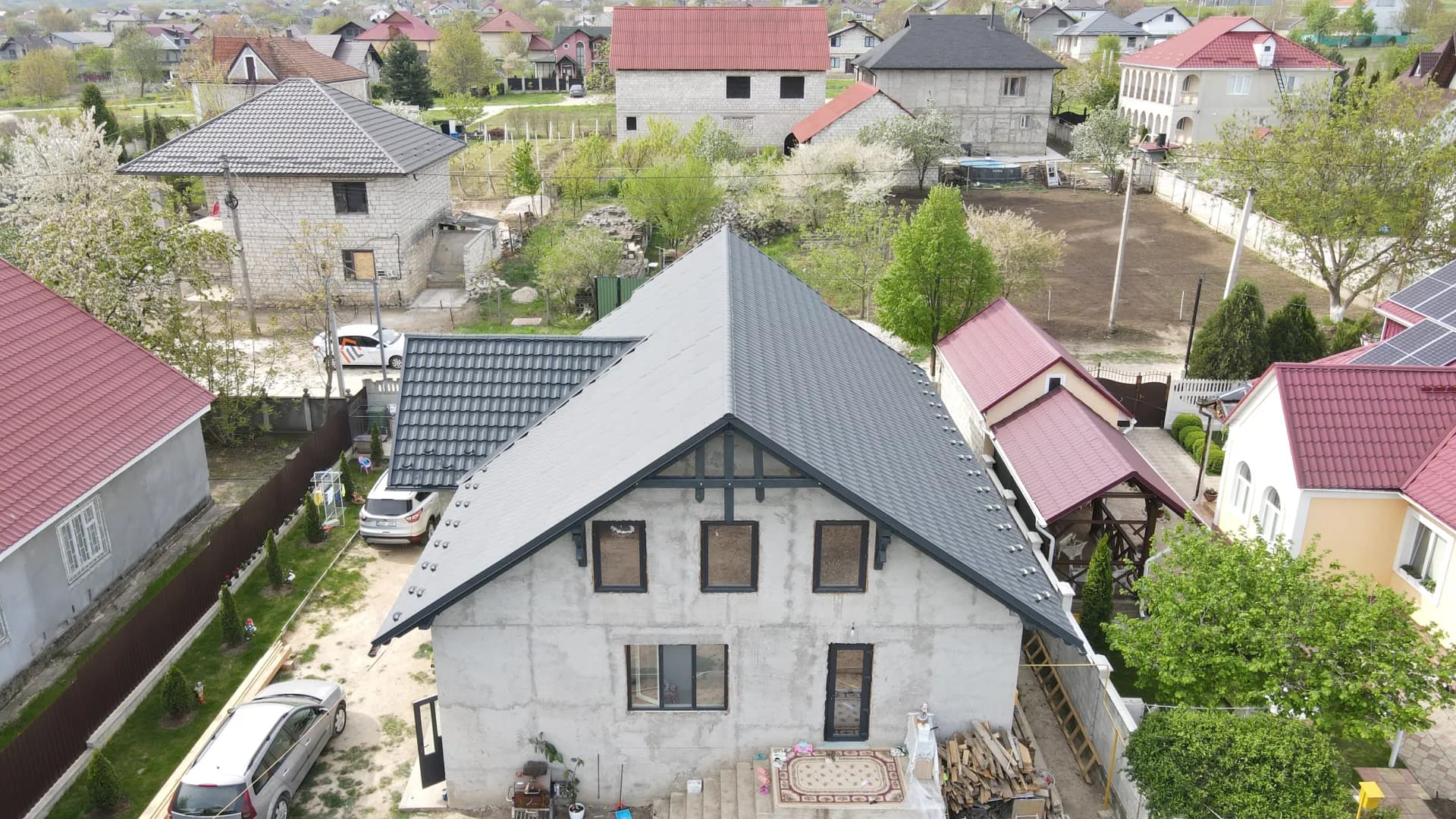 Casă cu Bavaria Grafit, Strășeni — imagine 2